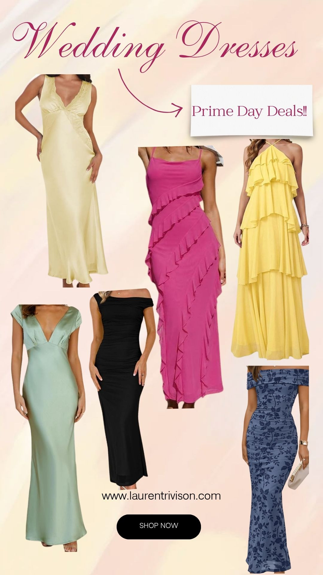 Wedding season is here, and I am loving these affordable wedding guest dresses! 🌸 Some fun bright colors are always the move at a summer wedding.☀️💍 

 #LTKMidsize #LTKTravel #LTKWedding