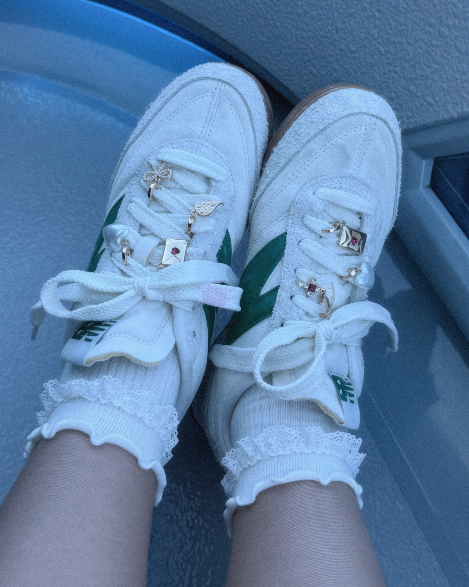 new fave shoe + sock combo 🤍 added these cute little charms to accessorize my sneakers for holiday!

#LTKHoliday #LTKGiftGuide #LTKSeasonal