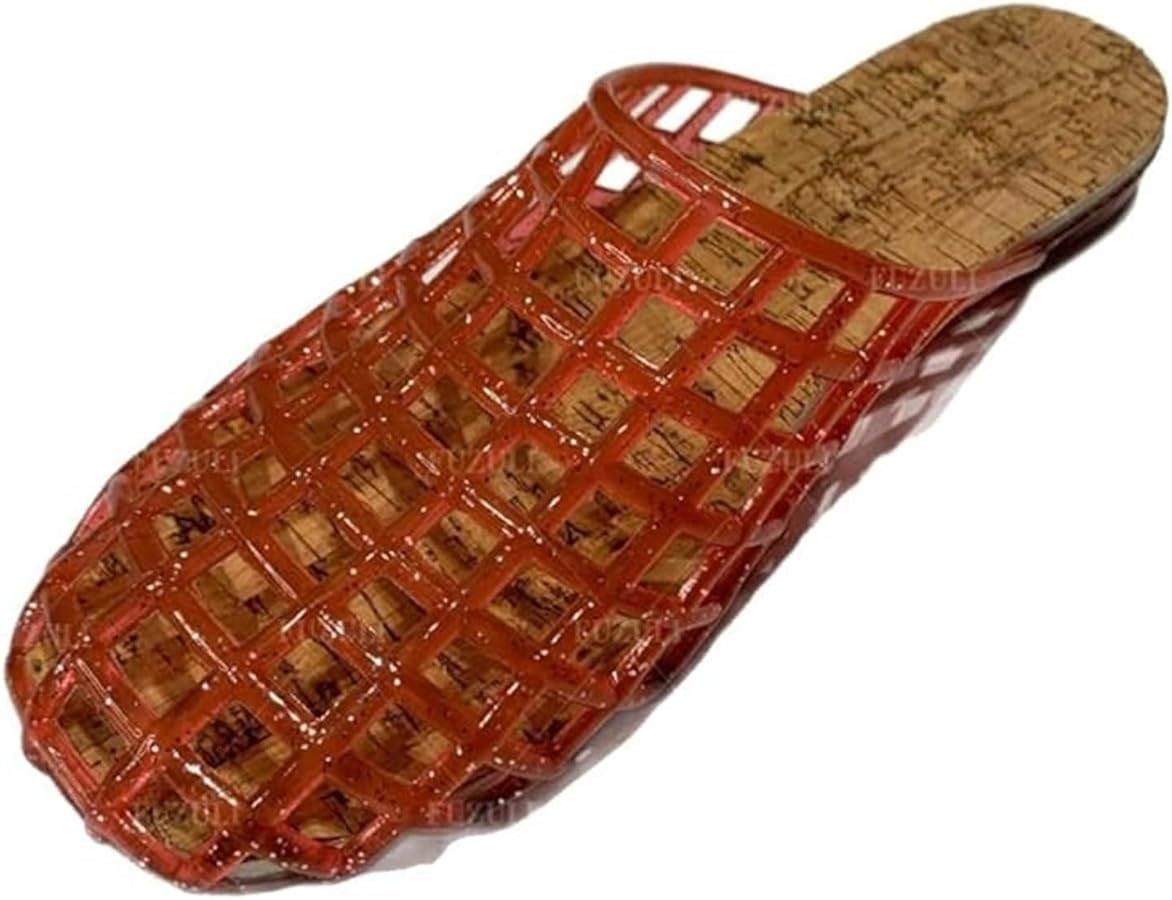 Clear Jelly Sandals for Women Fishnet Jellies Mesh Jelly Mules, Sparkly Mules Hollow Out Water Fl... | Amazon (US)