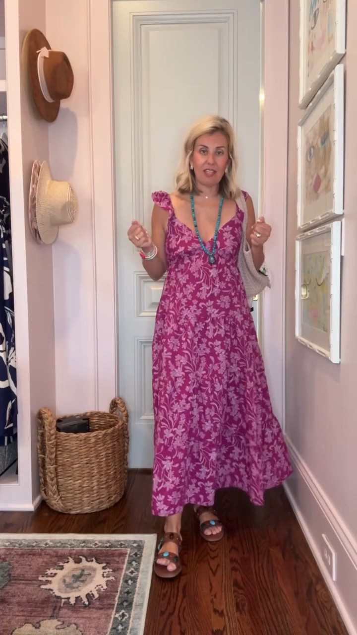 My girls are definitely stealing this one from me. It’s so so cute! I’m in a xs dress & 8 sandal tts. 

*code Catherine20 at Allie + Bess

#LTKdayinmylife #LTKootd #LTKmomlife