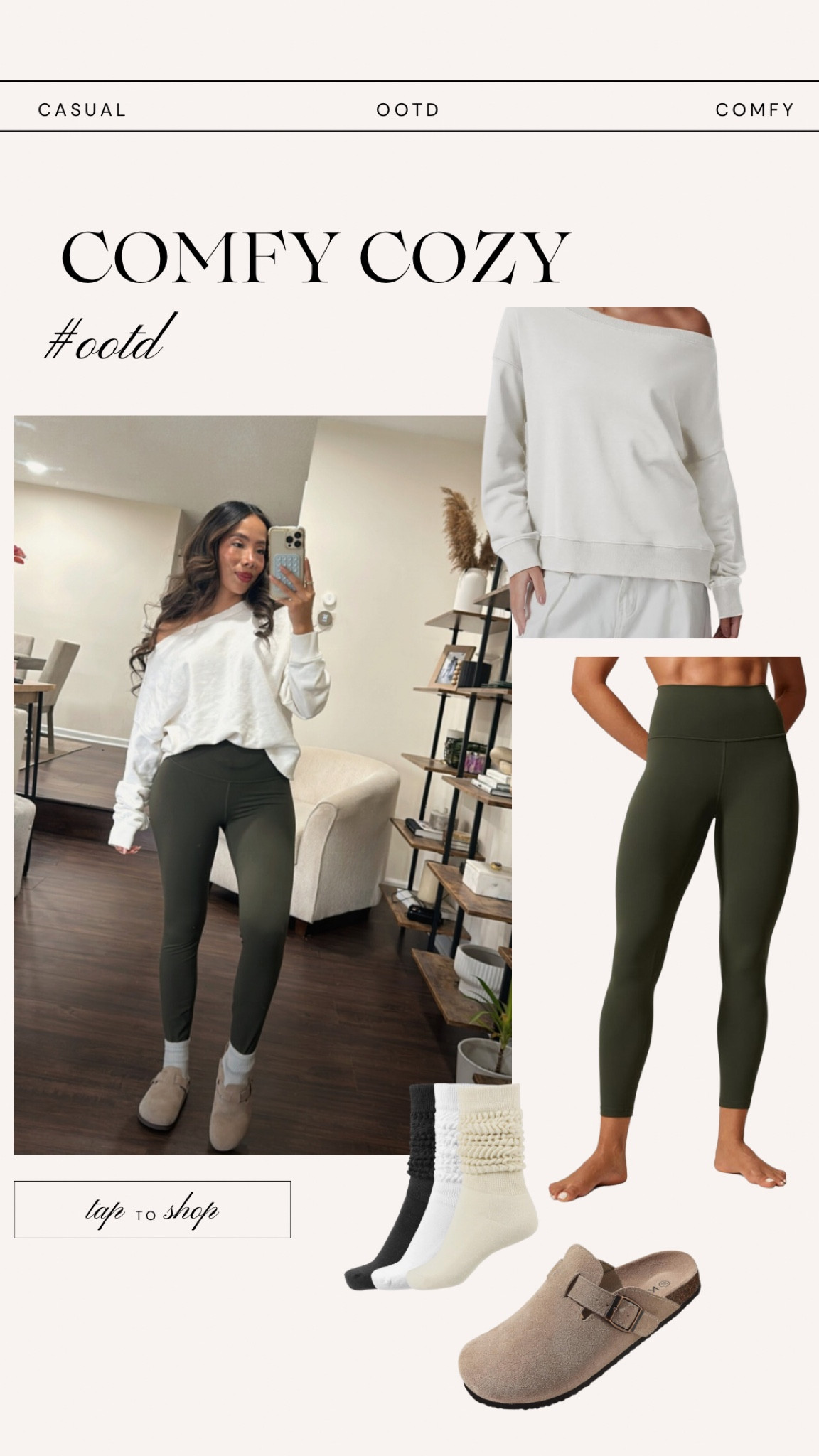 Off shoulder sweater , comfy outfit 

#LTKFindsUnder50 #LTKSaleAlert #LTKStyleTip
