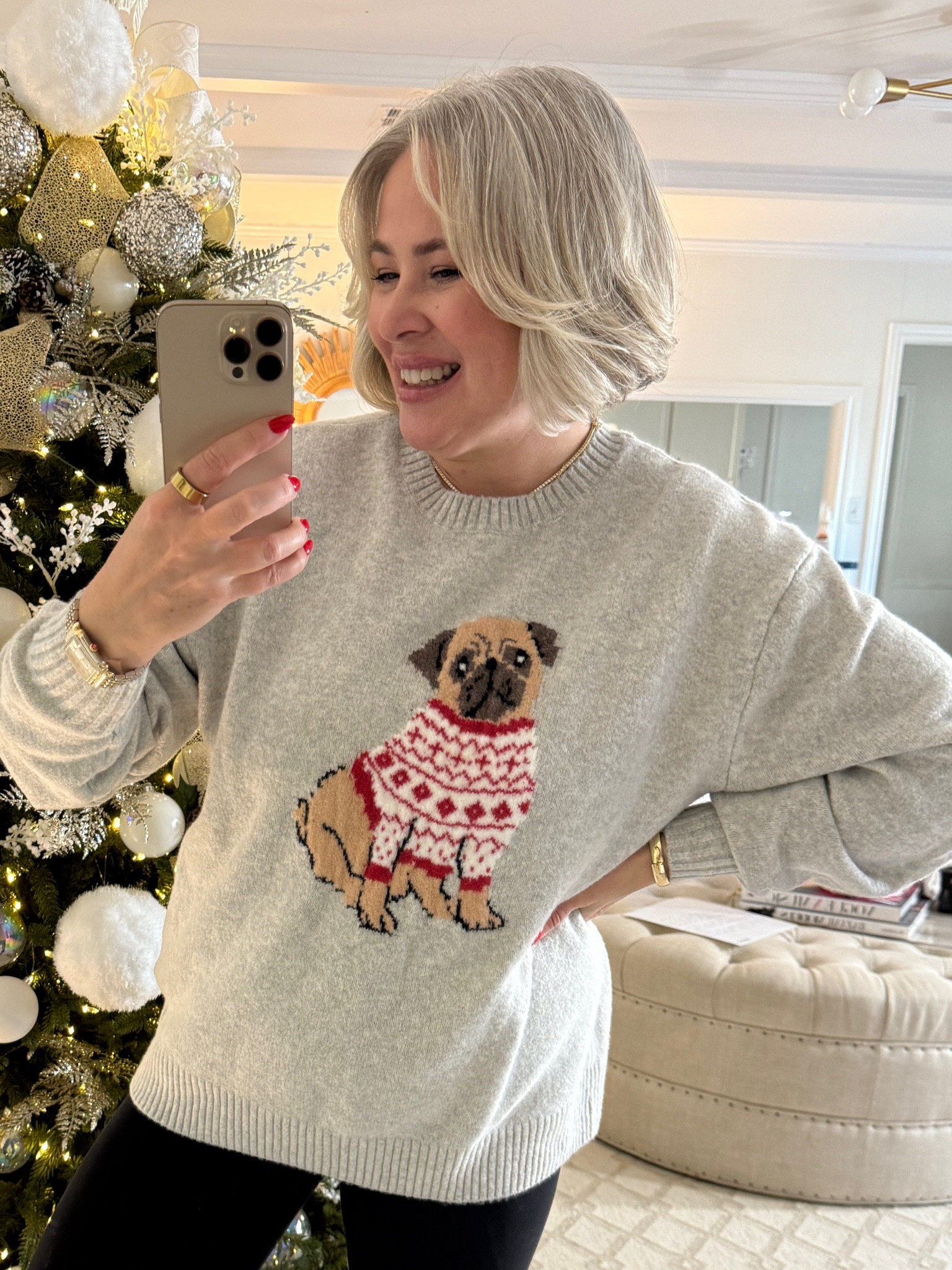My cutie pug sweater is on sale at Hollister today! 

#LTKGiftGuide #LTKHoliday #LTKSaleAlert