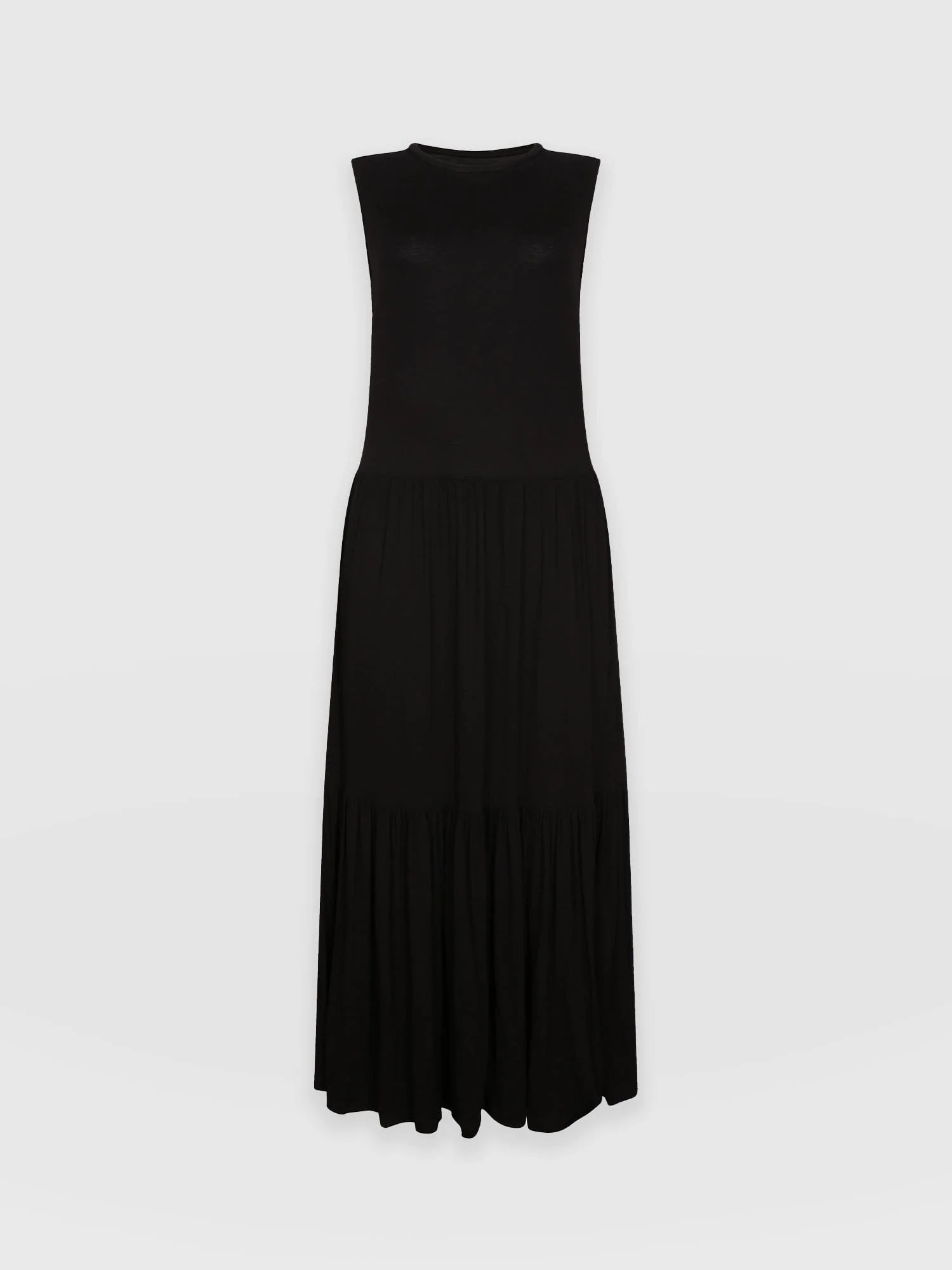 Greenwich Dress - Jersey Black | Saint + Sofia