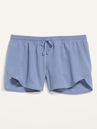 Dolphin-Hem Run Shorts for Women -- 3-inch inseam | Old Navy (US)