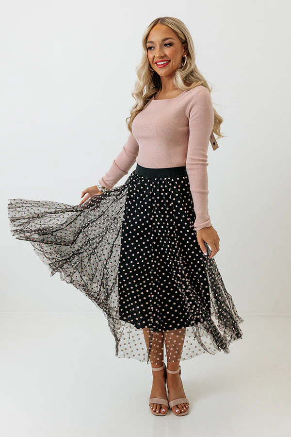 True Love And Tulle Polka Dot Skirt | Impressions Online Boutique