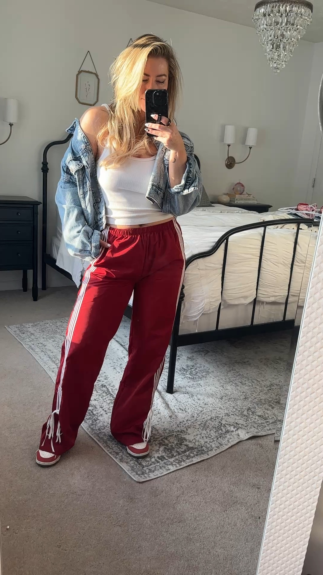 Edikted, track pants Valentine’s Day, red , casual look 

#LTKSeasonal #LTKFindsUnder100 #LTKStyleTip