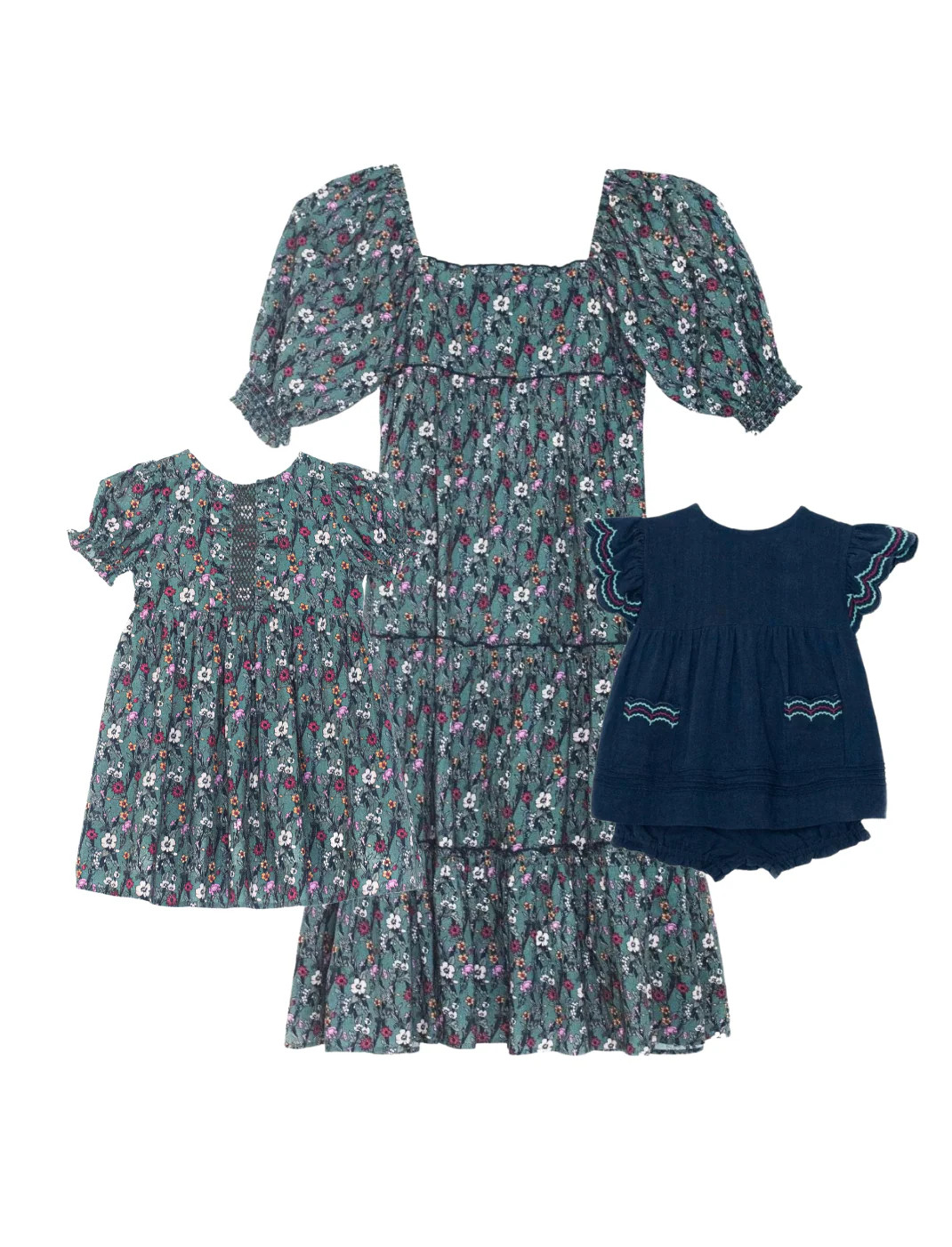 Kaitlyn Dress, Carolyn Dress + Georgia Playset Set | Baybala