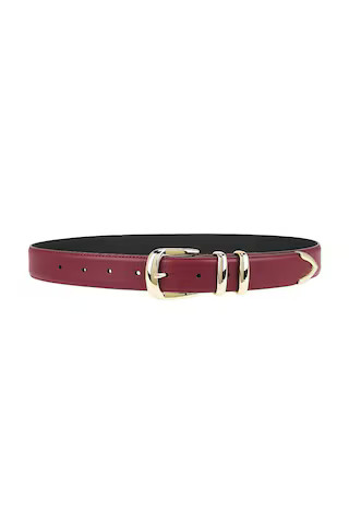 Favorite Daughter The Jordan Belt in Deep Red from Revolve.com | Revolve Clothing (Global)
