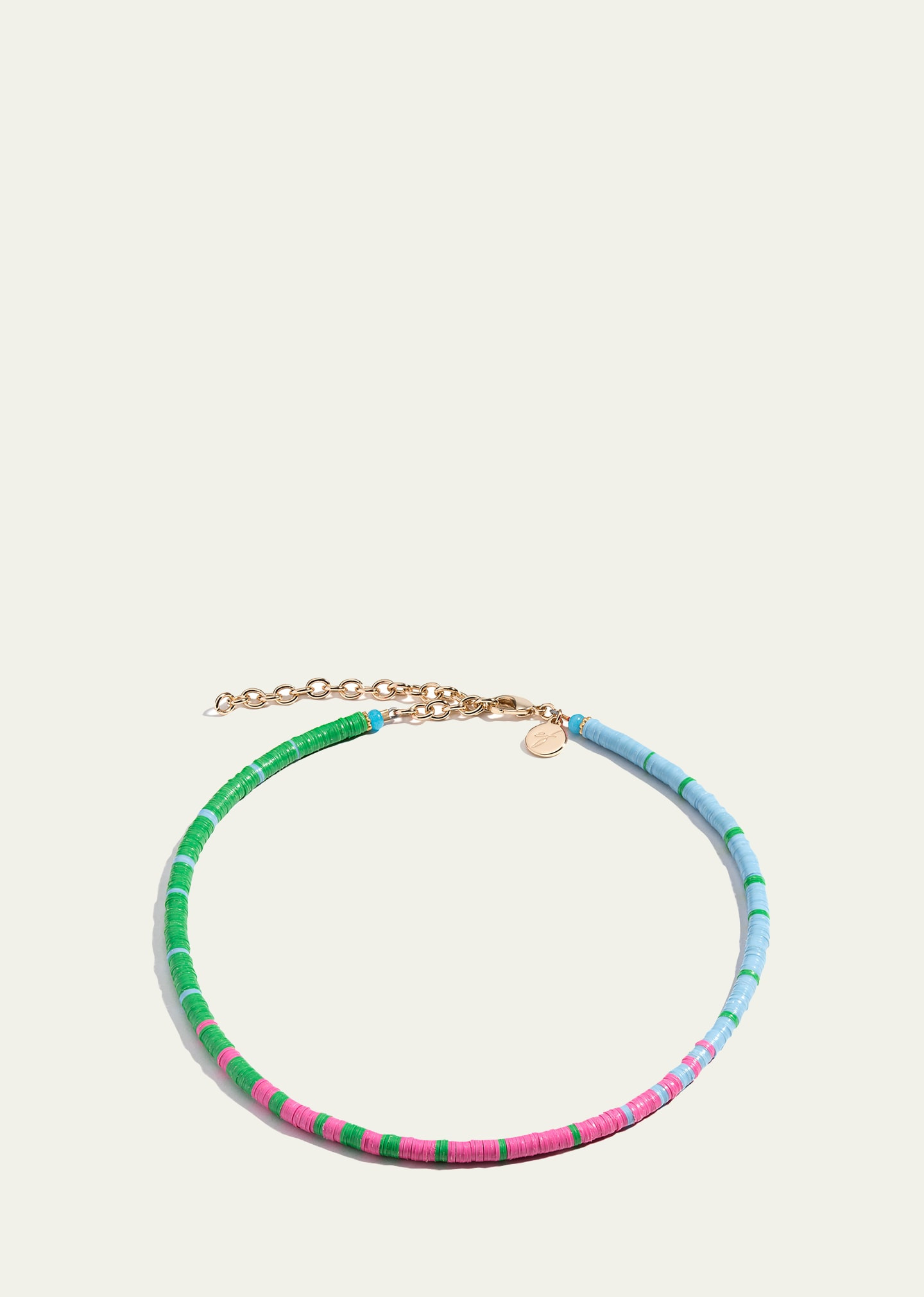 Elsie Frieda Louise Choker with 4mm Heishi Beads | Bergdorf Goodman