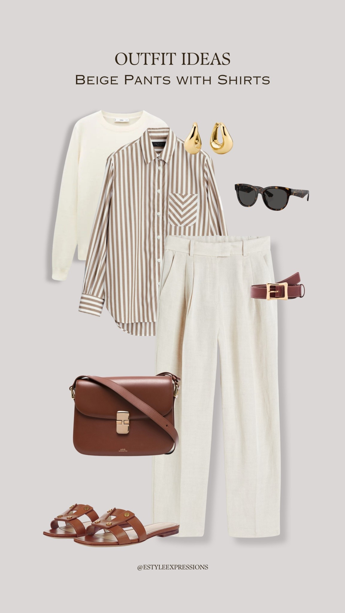 Styling Beige Pants with crisp Shirts for Spring-Summer! 🌸☀️

#LTKWorkwear #LTKFindsUnder50 #LTKFindsUnder100