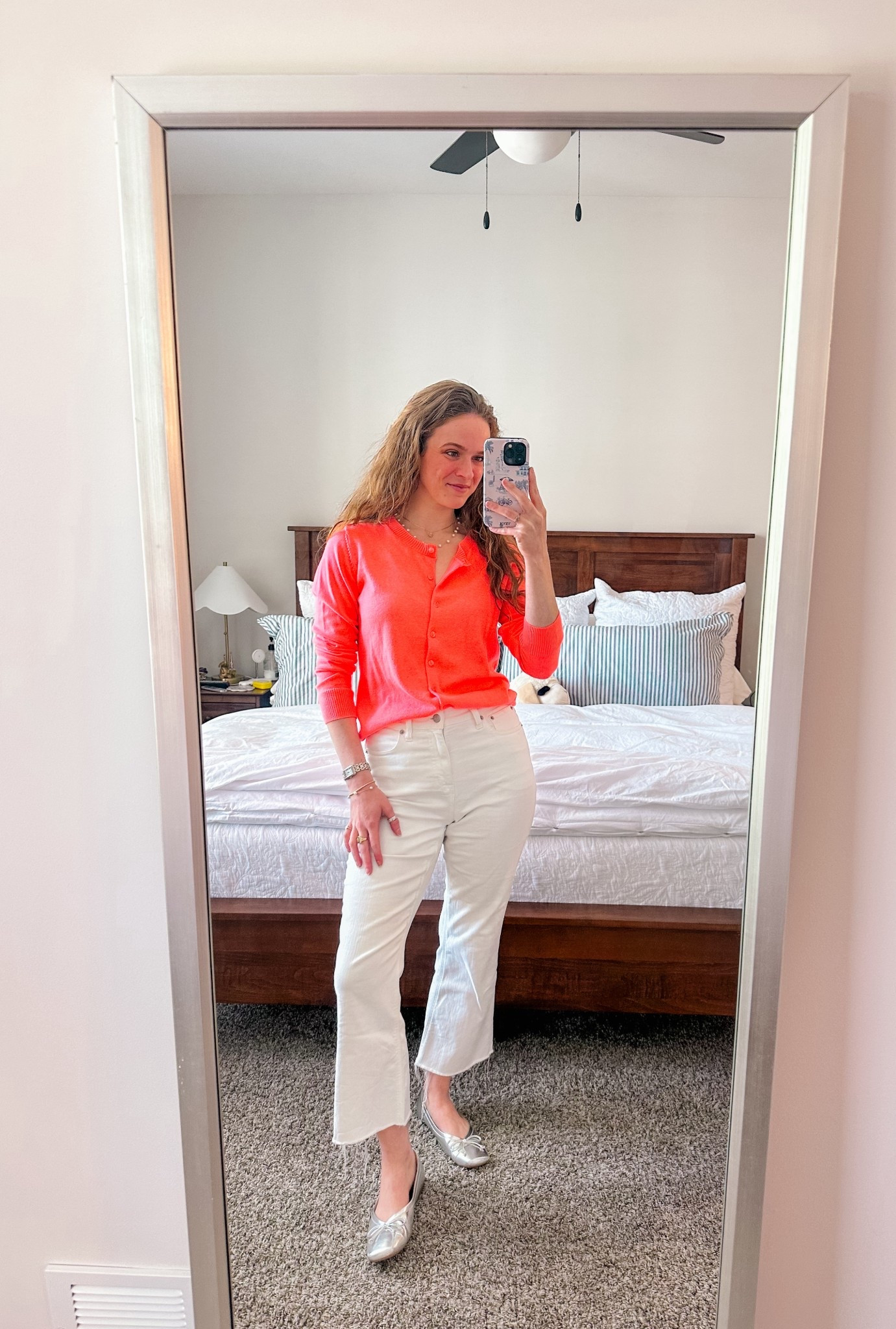 Work Outfit | Office Attire | Preppy Style | Classic Style | Summer Outfit | Summer Style | White Jeans | Cardigan 

#LTKWorkwear