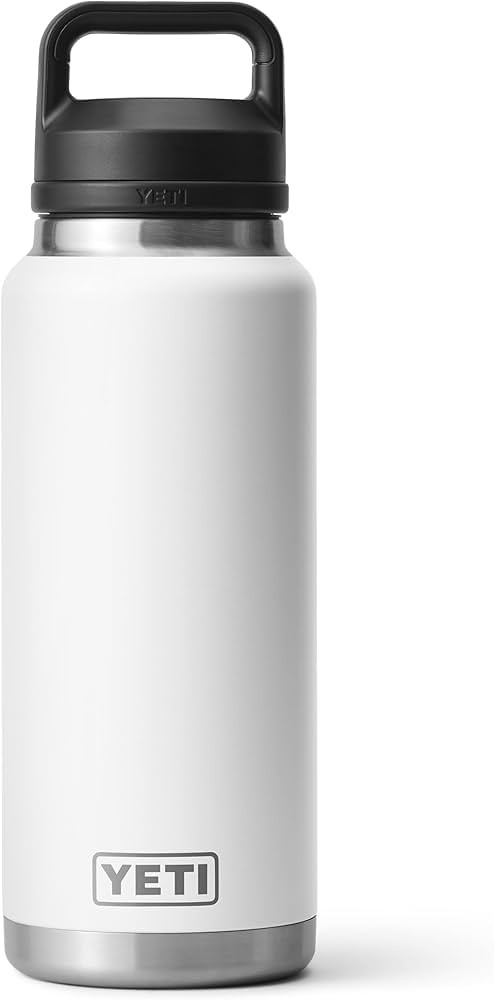 YETI Rambler 36 oz Bottle, Vacuum Insulated, Stainless Steel with Chug Cap, White | Amazon (CA)