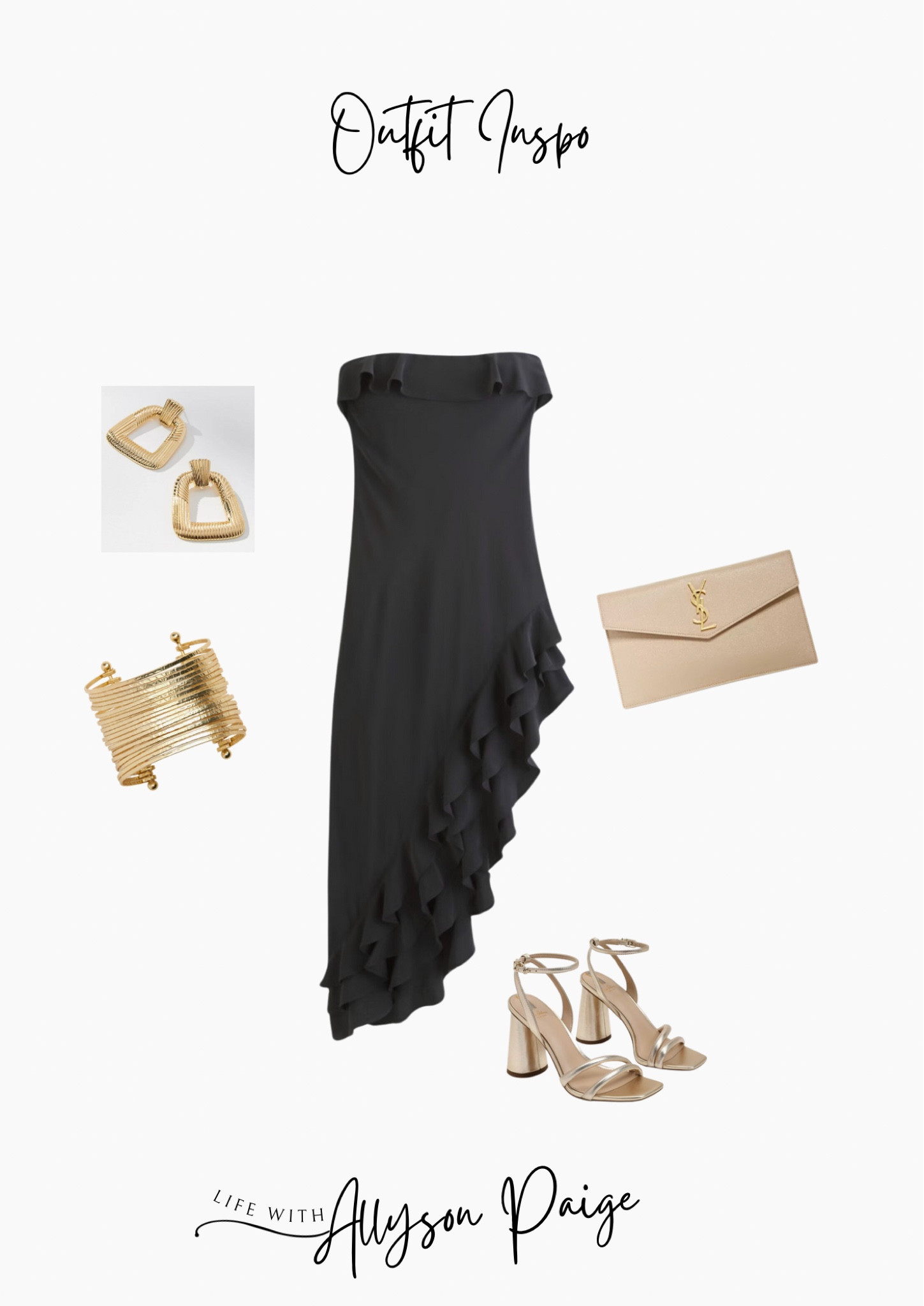 Wedding guest dress outfit inspo!

Wedding guest, formal event, formal attire, black dress 

#LTKStyleTip #LTKFindsUnder100