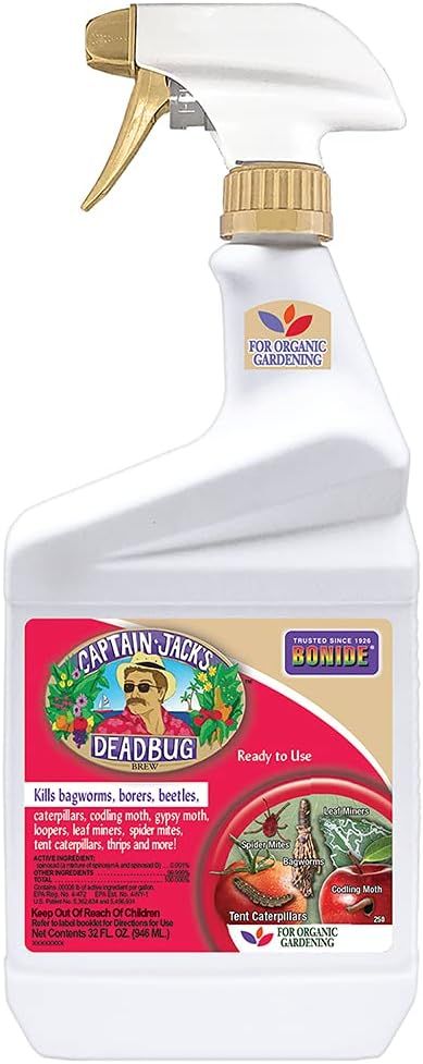 Bonide Captain Jack's Deadbug Brew Ready-to-Use Spray, 32 oz Outdoor Insecticide and Mite Killer ... | Amazon (US)