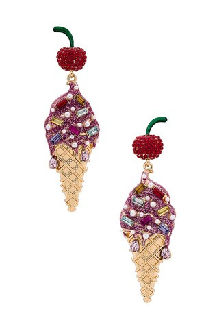 BaubleBar Cherry on Top Earrings in Multi from Revolve.com | Revolve Clothing (Global)
