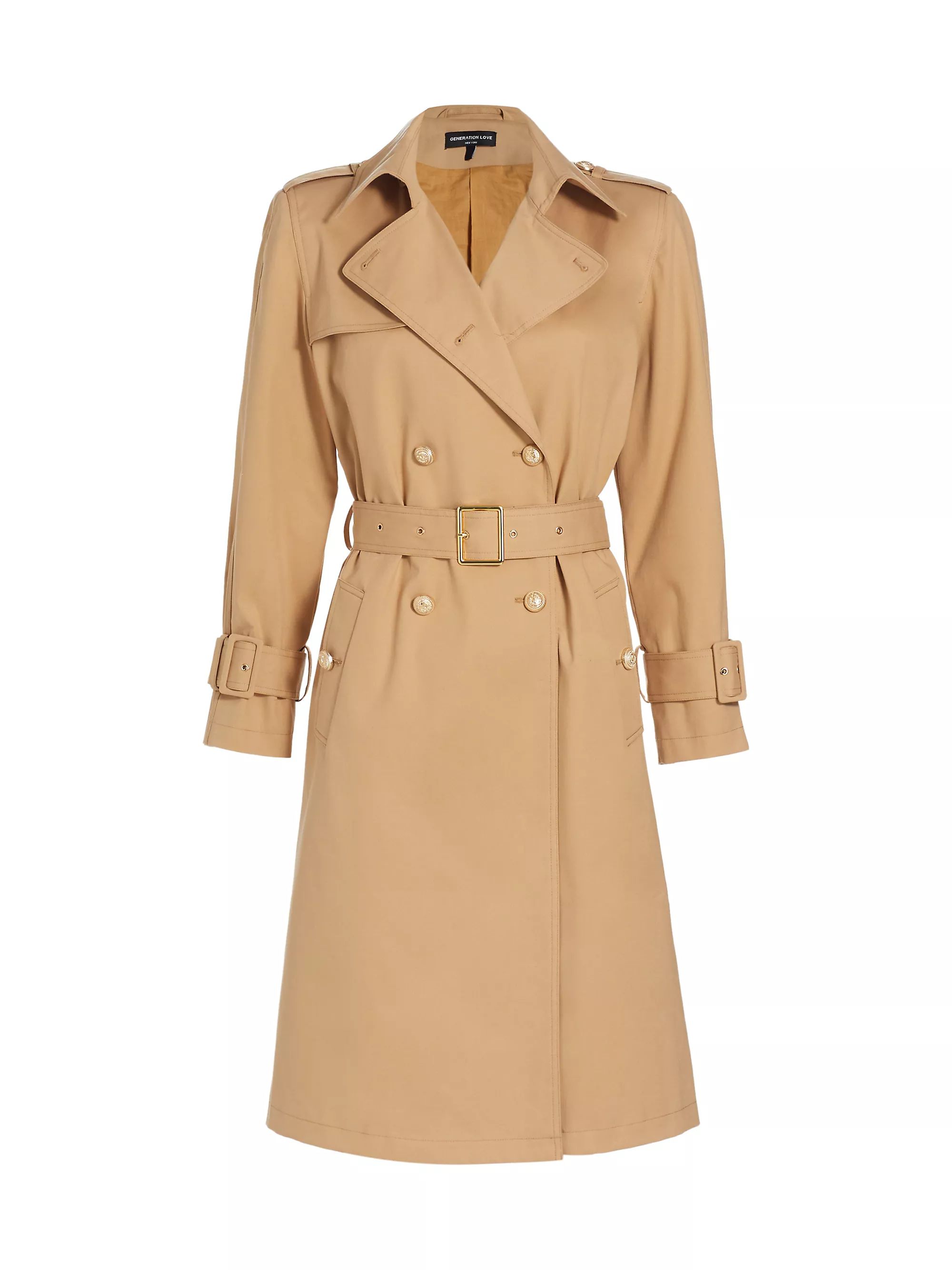 Danielle Belted Trench Coat | Saks Fifth Avenue