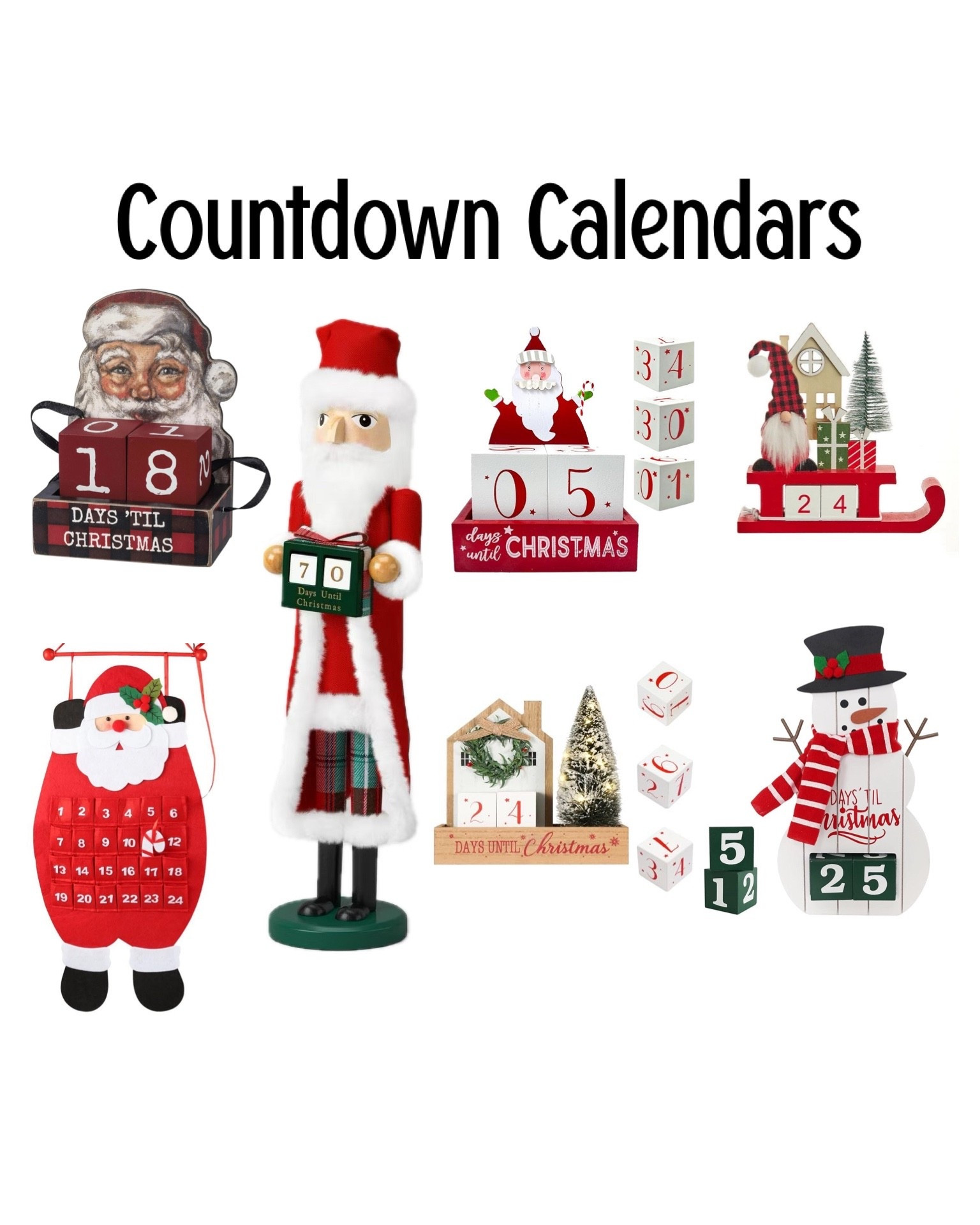 Countdown to Christmas calendars 

#LTKHoliday #LTKSeasonal