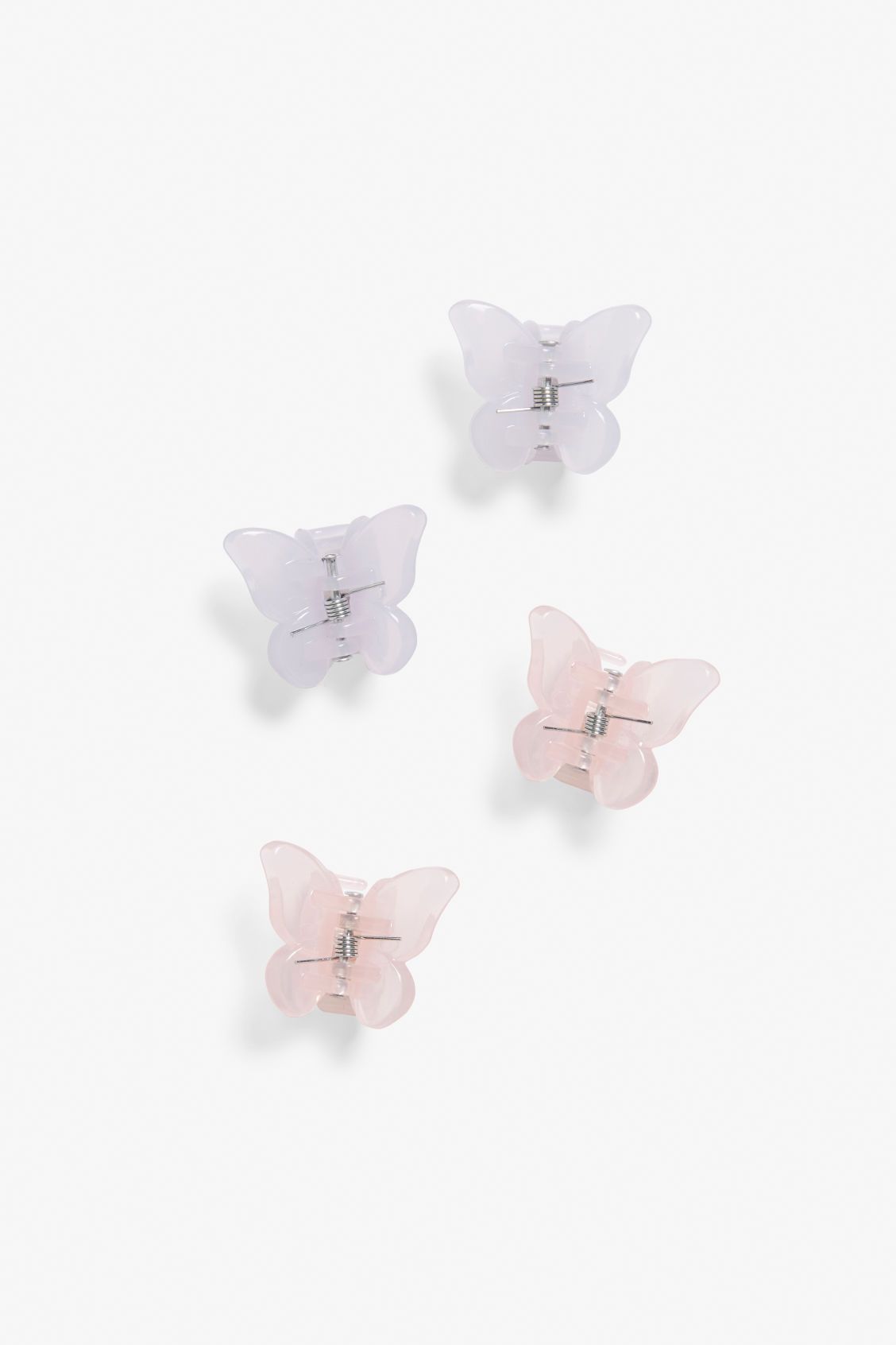 4er-Pack Schmetterlings-Haarspangen. | Monki (DE)