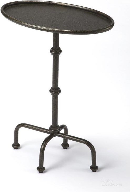 Butler Kira Metal Pedestal Table | 1stopbedrooms