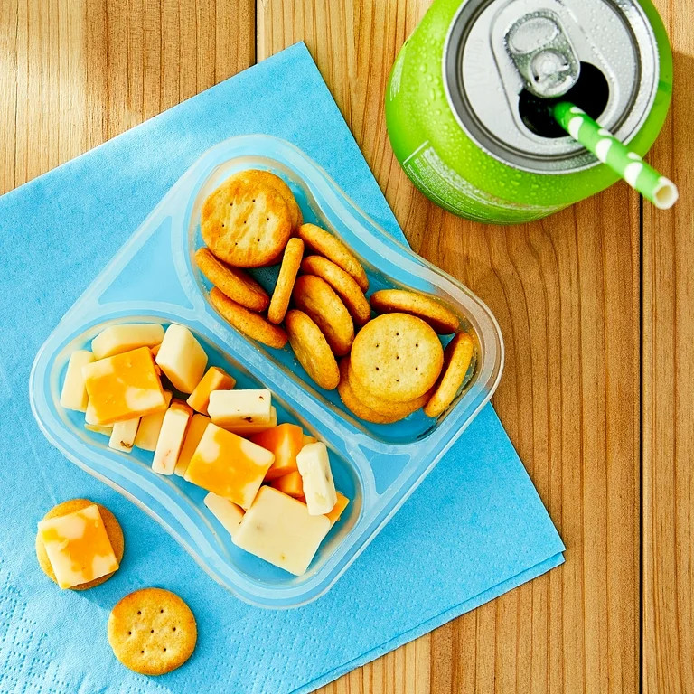 Great Value Craveable Combos Pepper Jack & Colby Jack Cheeses with Crackers, 1.5 oz, 3 Count | Walmart (US)