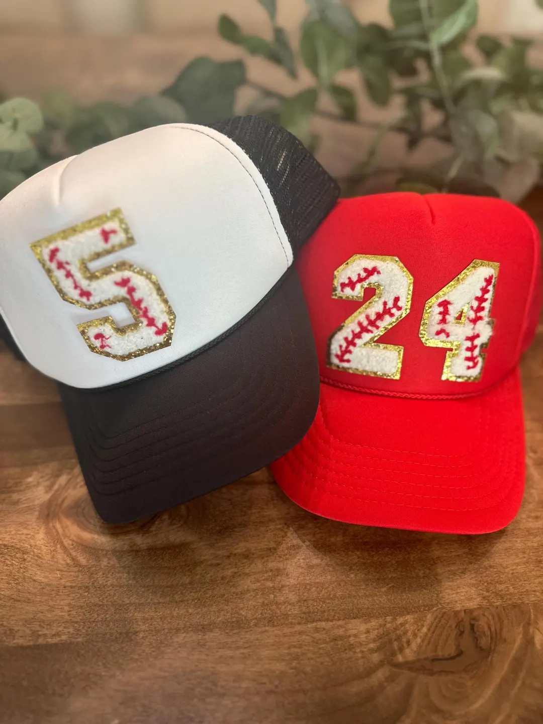 Women's Trucker Hat, Baseball Mom, Custom Chenille Patch Hats, Made to Order With Personalized Nu... | Etsy (US)