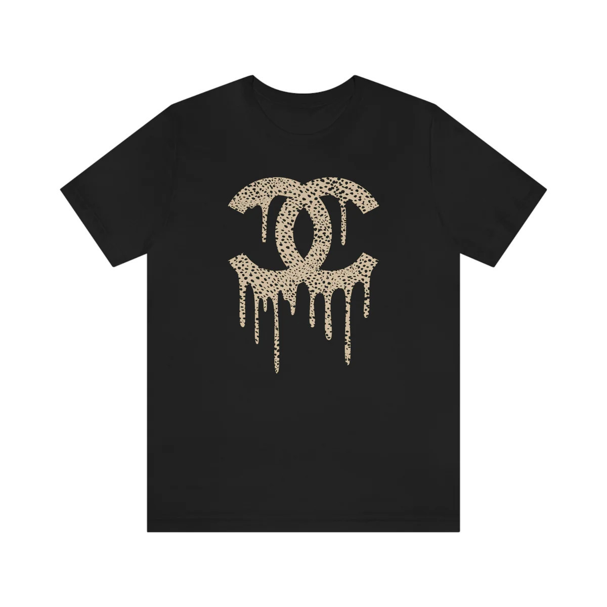 Cheetah Double C Drip Unisex Tee | Always Stylish Mama