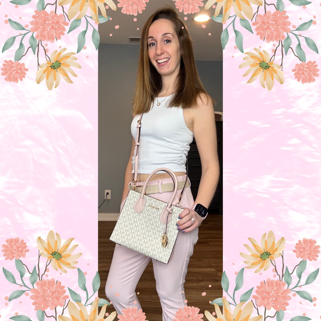 ✨ @michaelkors-us Mercer Medium Logo & Leather Accordion Crossbody Bag ✨

This pink and white MK logo crossbody with gold hardware is such a timeless everyday piece. It instantly elevates casual outfits and works just as well for brunch, errands, travel, and date nights.

I love the structured shape and how versatile it is — carry it by the top handles or wear it crossbody for hands-free days. The accordion interior keeps everything organized without feeling bulky, which makes it perfect for everyday wear year-round.

If you’re looking for a classic Michael Kors handbag, a designer crossbody bag, or a great gift idea for her, this one is an easy favorite.

💗 Tap to shop — polished, versatile, and always in style. 

#LTKBeauty #LTKSeasonal #LTKTravel