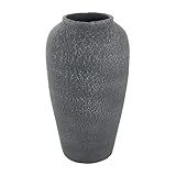 Deco 79 Ceramic Decorative Vase Whitewashed Textured Centerpiece Vase, Flower Vase for Home Decor... | Amazon (US)