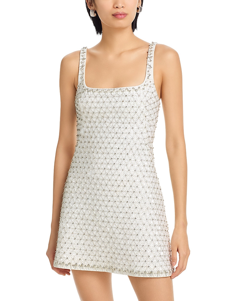 Simkhai Ziva Sleeveless Embellished Mini Dress | Bloomingdale's (US)