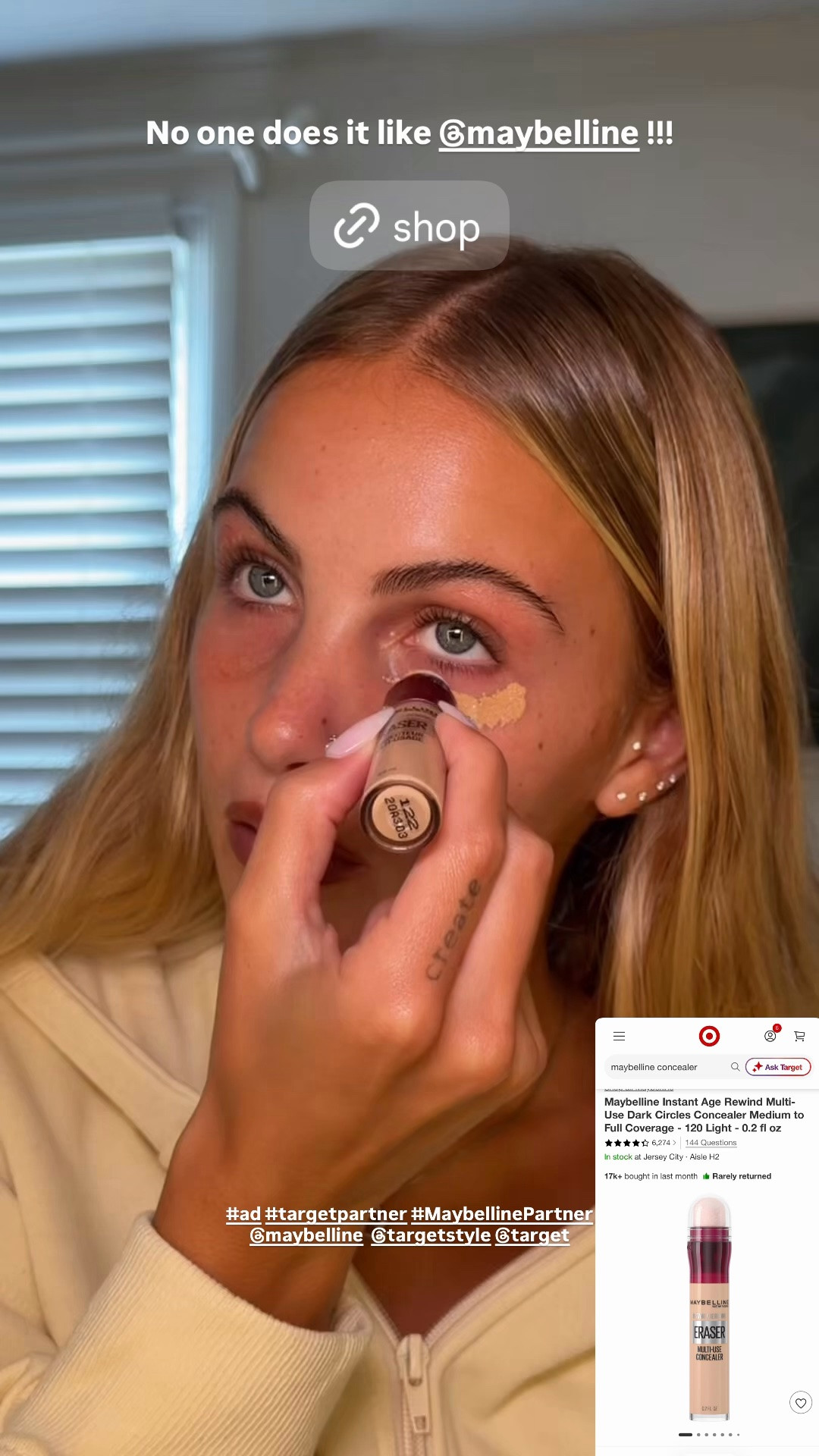 #AD no one does it like @maybelline  #targetpartner #MaybellinePartner and @Maybelline @targetstyle @target @shop.ltk #liketkit