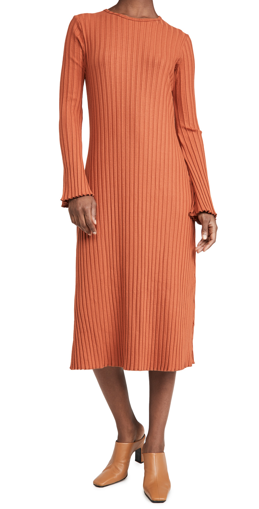 Simon Miller Rib Wells Long Sleeve Dress | Shopbop