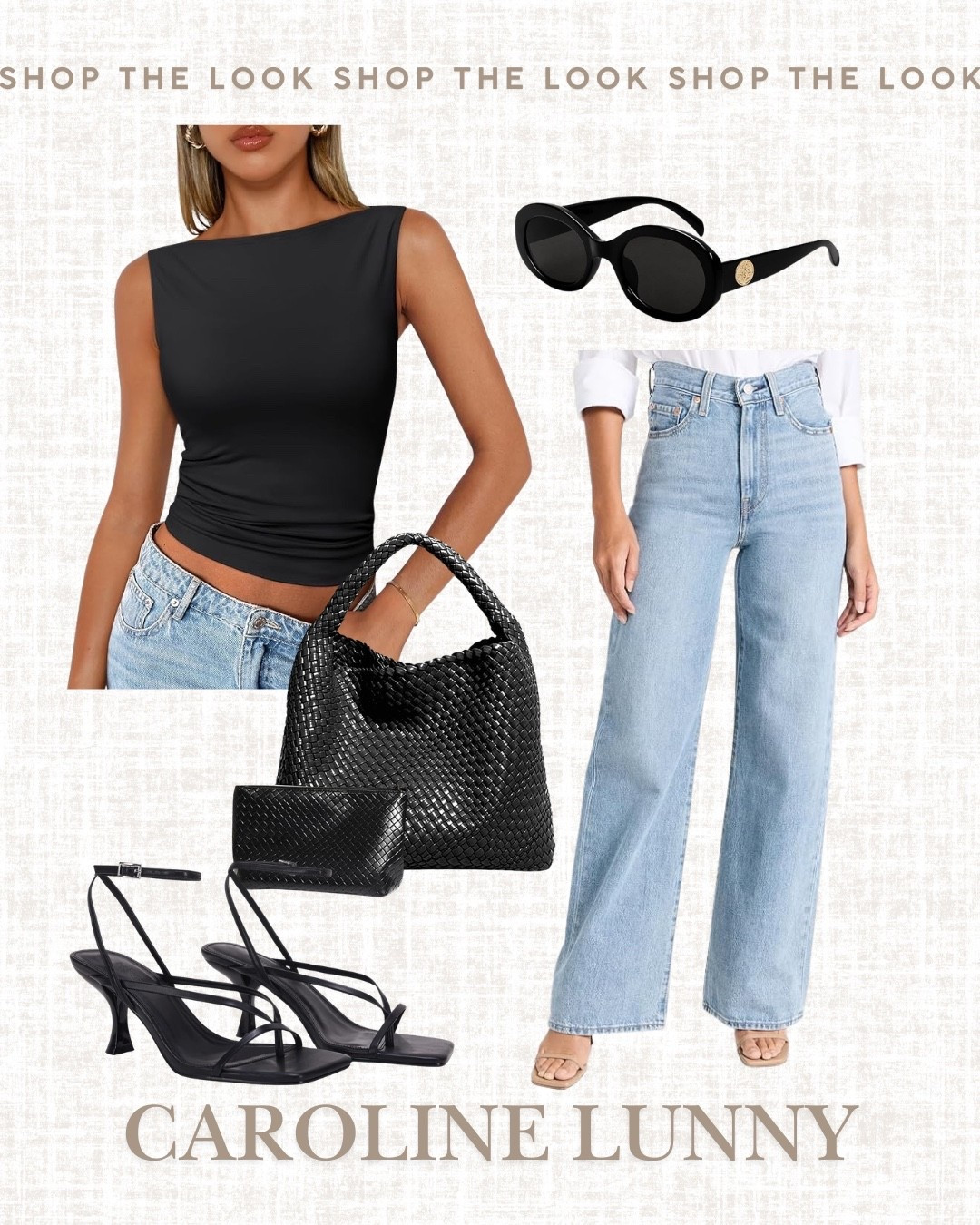 Timeless, classic, cool girl energy 🖤 

This is that CBK-inspired, model-off-duty look I’ll always come back to—simple, elevated, and just the right amount of undone.

A classic black tank, perfect straight leg jeans, and chic accessories = the easiest formula for looking put together without trying.

Minimal, timeless, and always on repeat no matter what decade 

#LTKgrwm #LTKOver40 #LTKootd