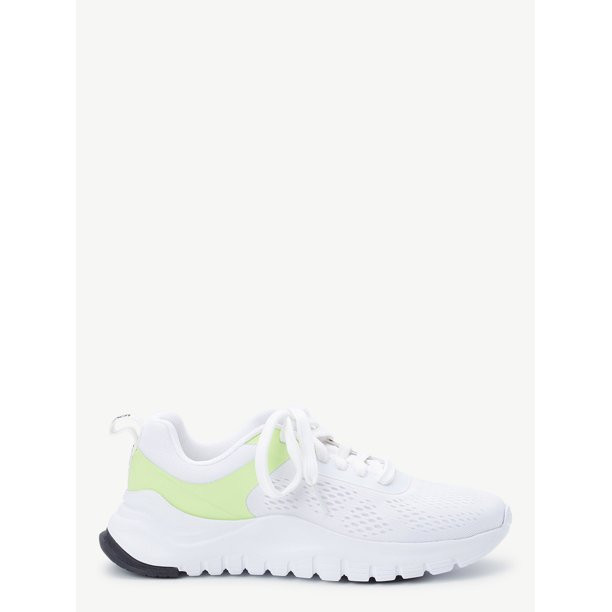 Love & Sports Women's Lace-Up Mesh Athletic Sneakers | Walmart (US)