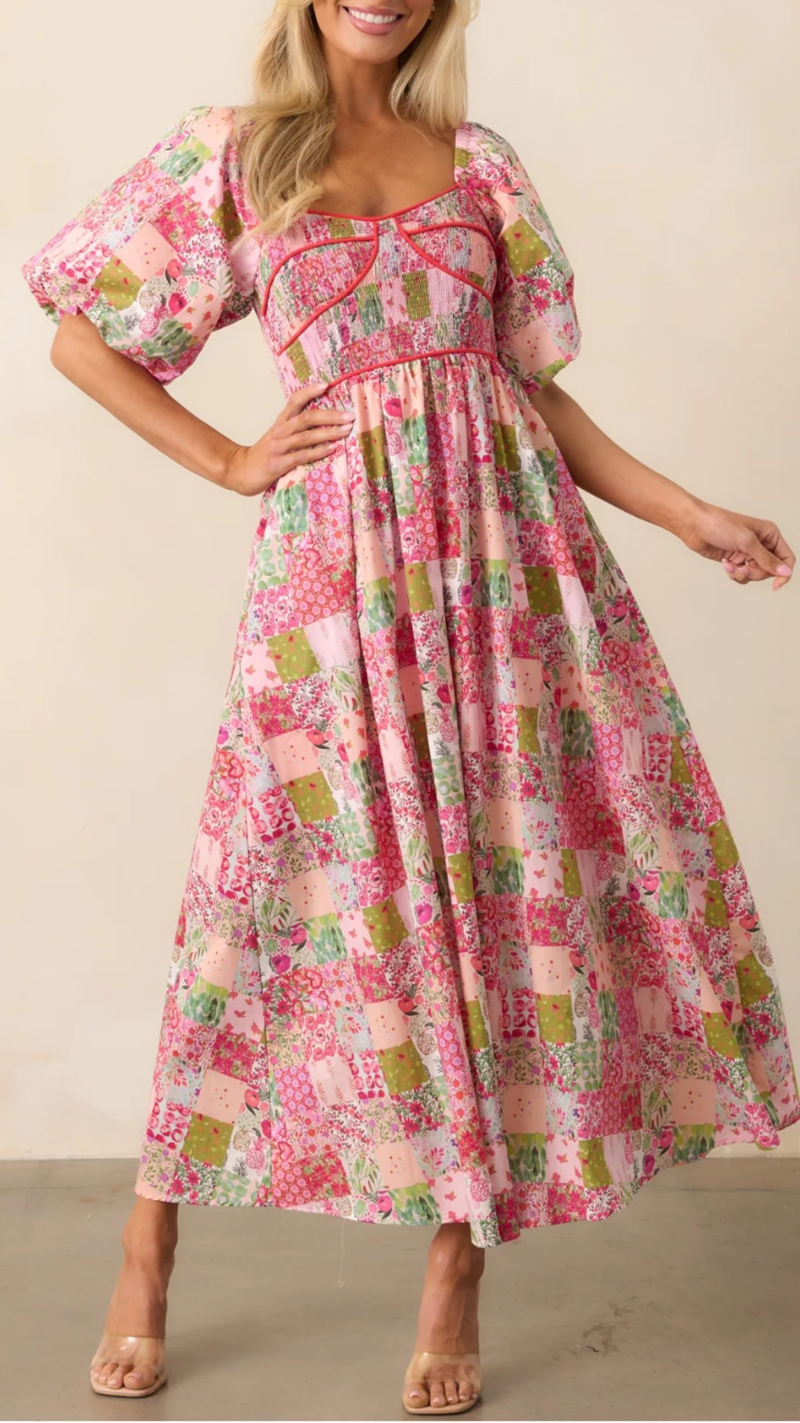 IN MY FREE TIME PINK COTTON PATCHWORK MIDI DRESS from Reddress!

#LTKSpringSale #LTKBeauty #LTKStyleTip