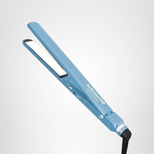 BabylissPRO Nano Titanium Ultra-Thin Hair Straightener, Professional Flat Iron For All Hair Types | Amazon (US)