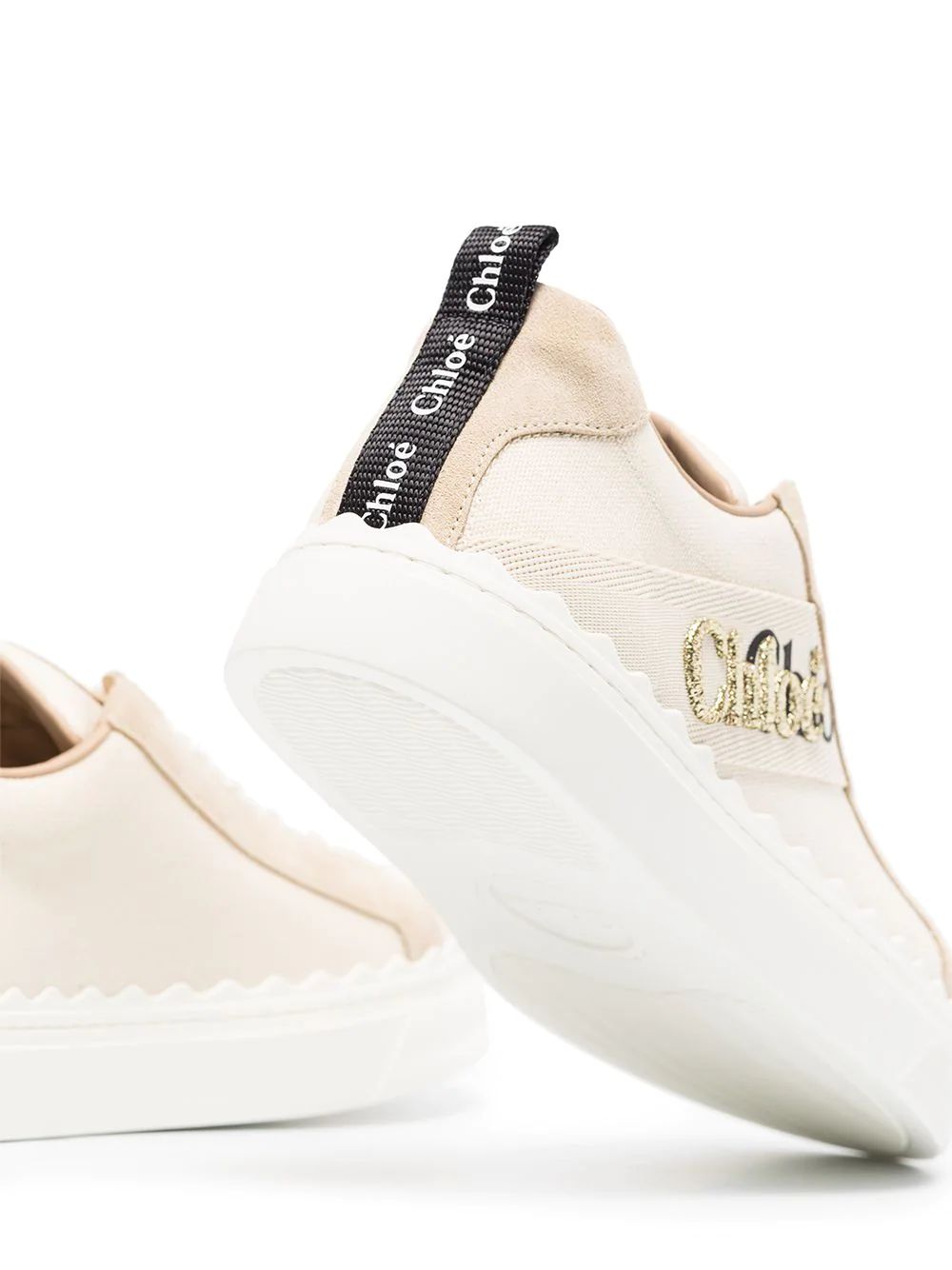 Lauren logo-print sneakers | Farfetch (US)