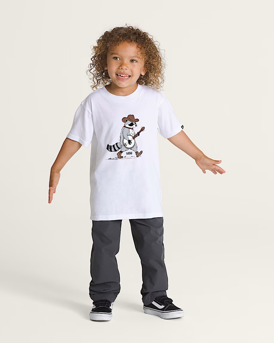 Little Kids Raccoon Banjo T-Shirt | Vans (US)