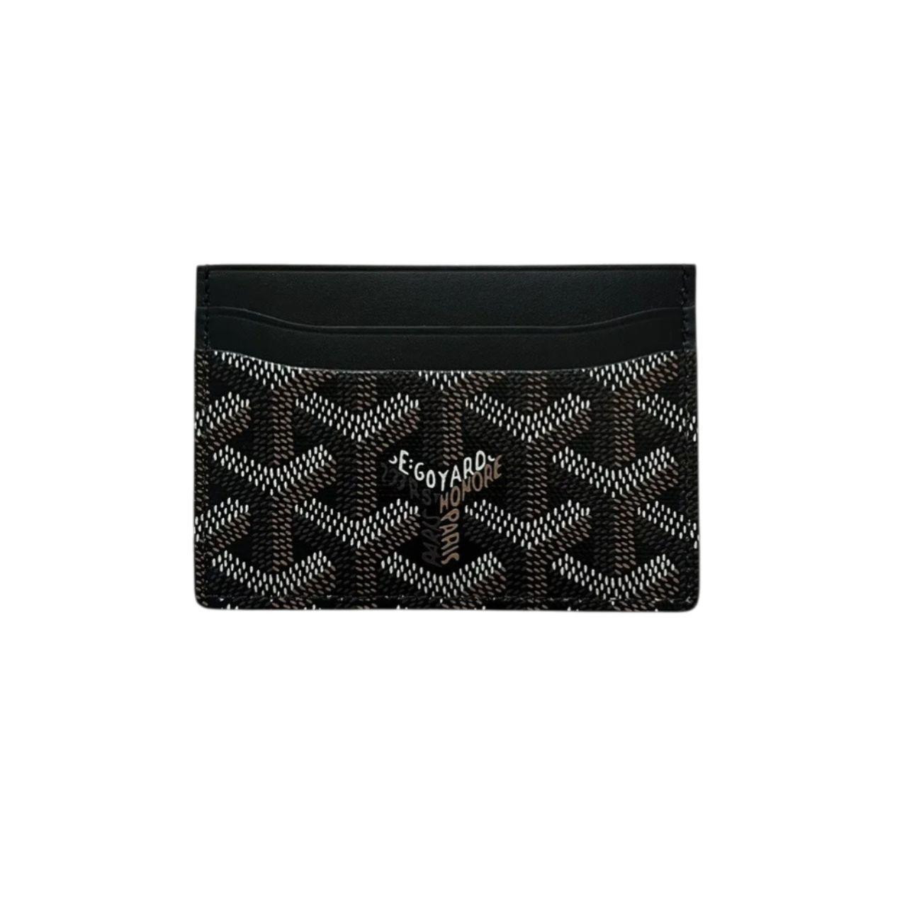 Goyard Men's Cardholders - Black/Brown | Depop US