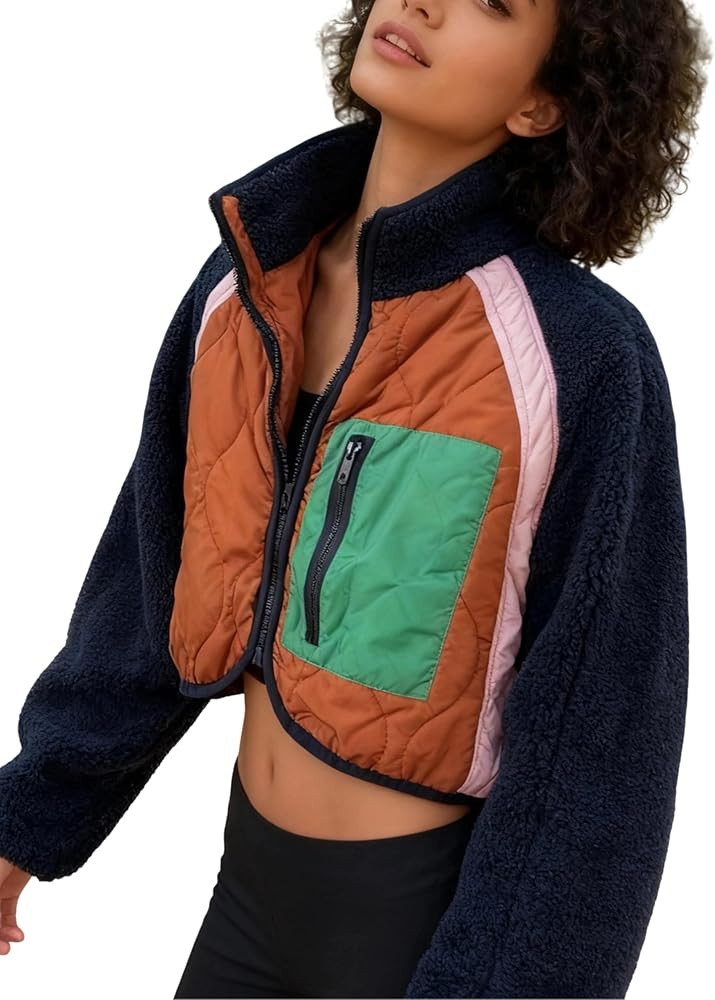 Fuzzy Fleece Jacket Jackets | Amazon (US)