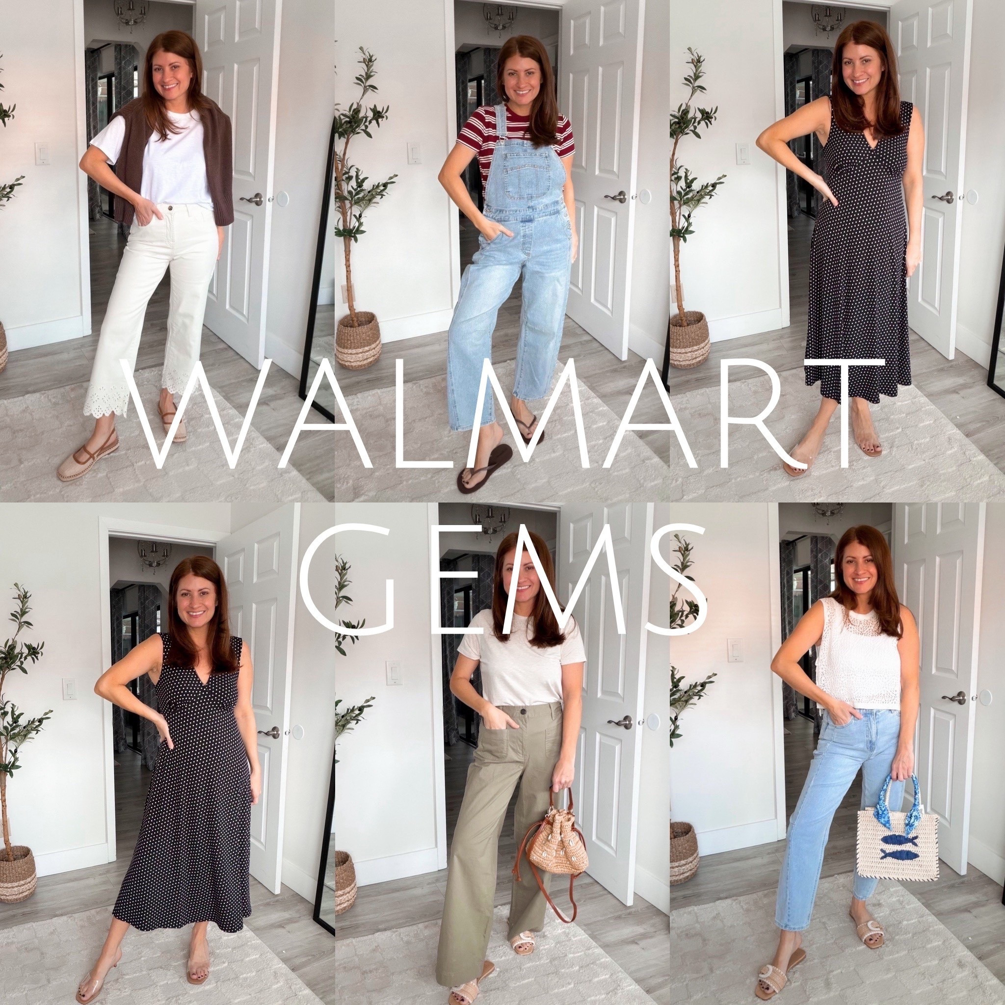 Scroll to shop ✨Walmart hidden gems ✨

I found a handful of new arrivals that I’ve been absolutely loving lately. The quality, the fit, the prices… it’s giving way more expensive than it is. These are easy, everyday pieces you’ll reach for on repeat.

Follow @styledinasnap_ for daily affordable finds you don’t want to miss! 

Jeans- 6
Overalls- small
Crochet top- small
Eyelet jeans- 4
Easy tee shirts- small
Dress- smalll

#Walmart #WalmartFashion

#LTKSeasonal #LTKOver40