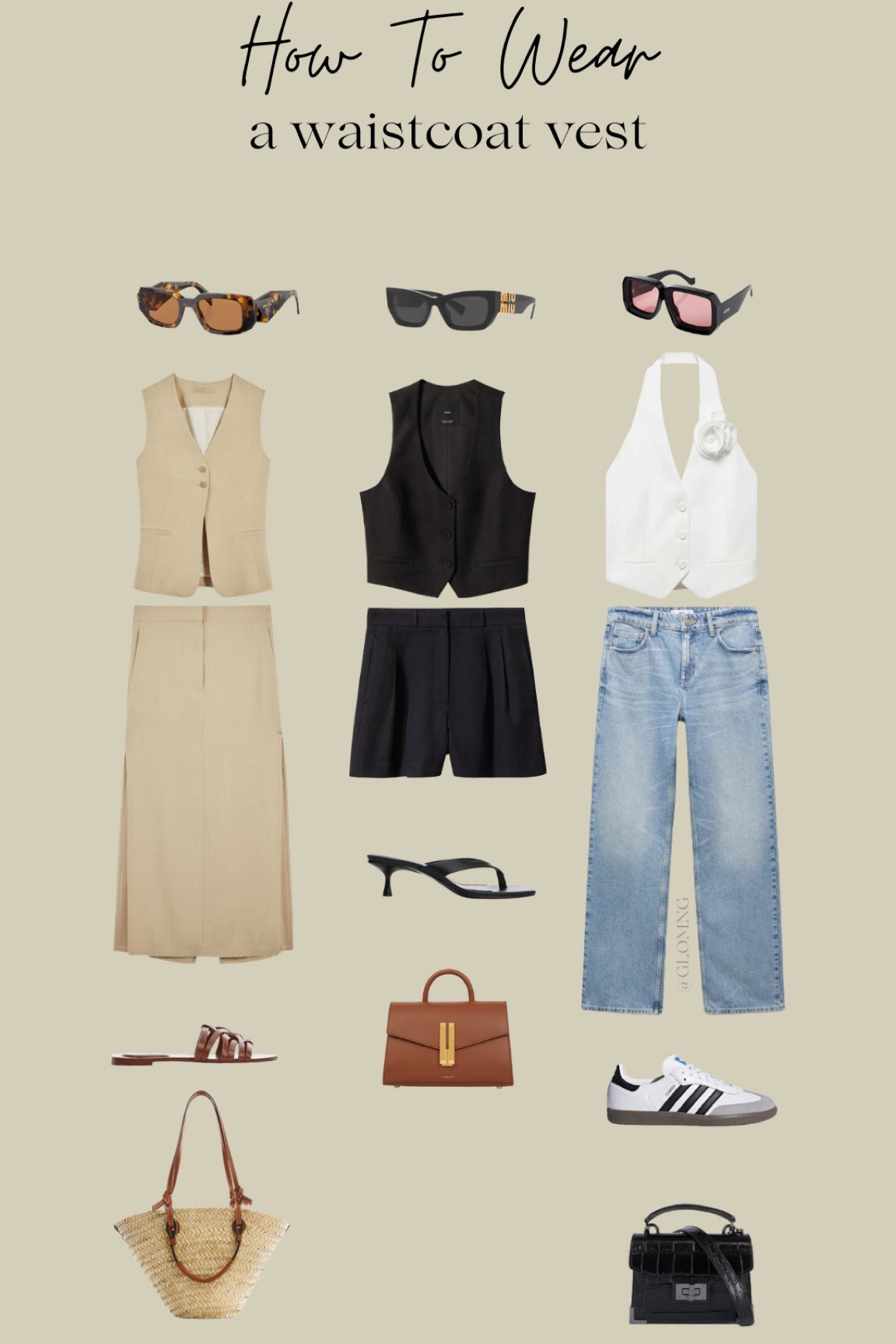 How to wear a waistcoat vest for summer ☀️ #summertrend

#LTKSeasonal