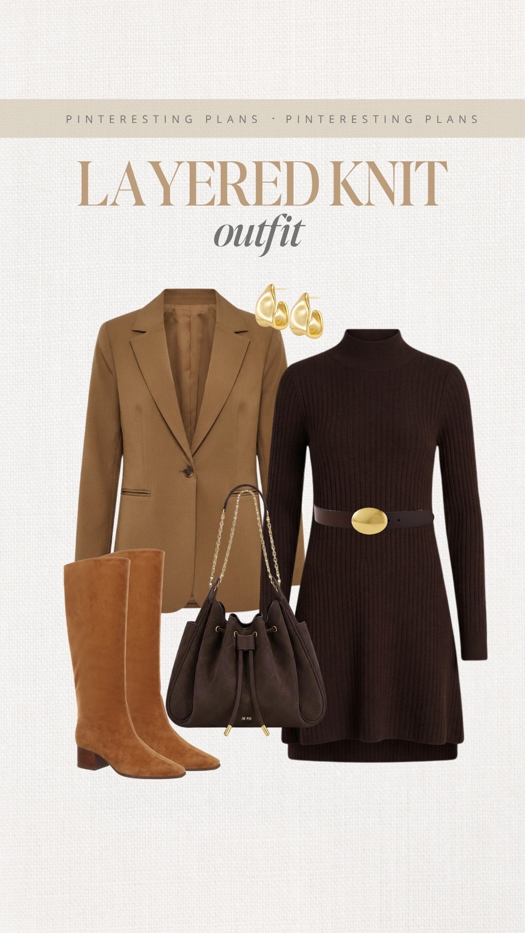 Layered knit outfit

#LTKootd #LTKWorkwear #LTKOver40