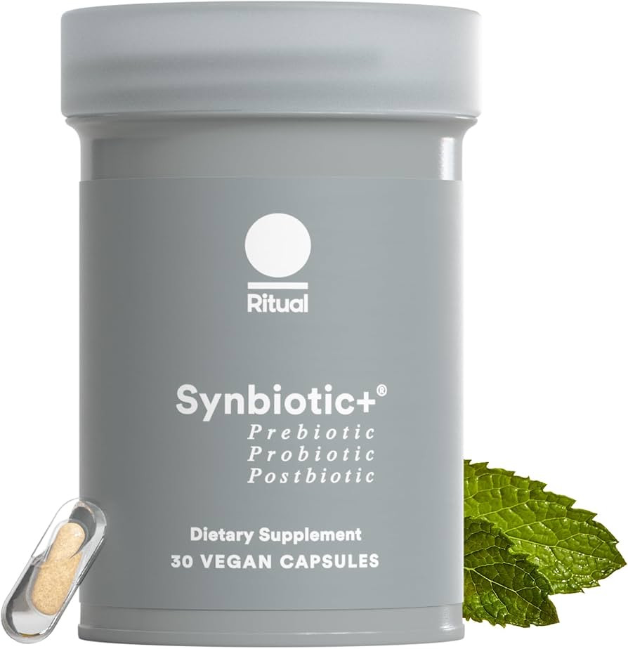 Ritual Synbiotic+ Probiotic, Prebiotic, Postbiotic, 3-in-1 Supplement for Gut Health and Digestiv... | Amazon (US)