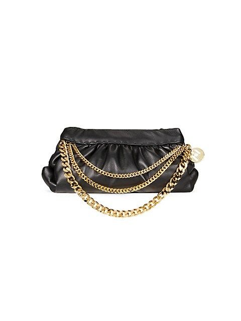 Small Glam Leather Chain Shoulder Bag | Saks Fifth Avenue