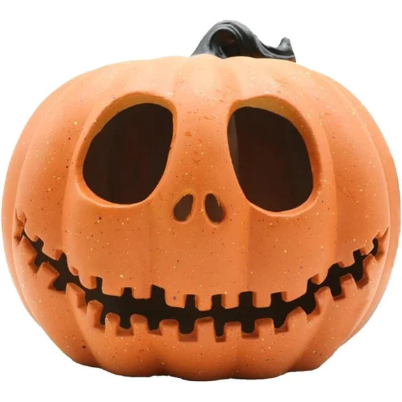 Halloween Pumpkin Decorations Jack-O-Lantern Light Up Pumpkin Vintage Halloween Decorations Large... | Walmart (US)