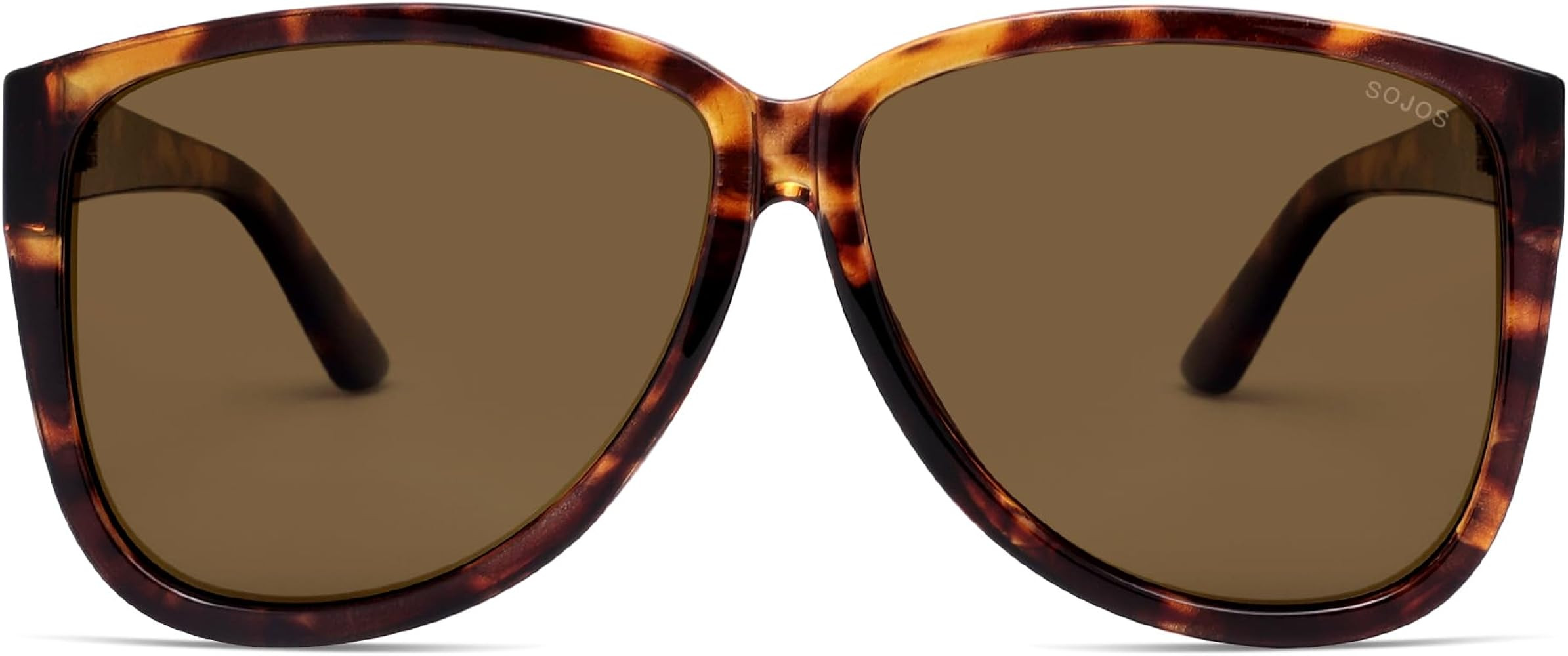 SOJOS Trendy Big Oversized Polarized Sunglasses Womens Mens, 70s 80s Large Retro Vintage Pilot Sh... | Amazon (US)