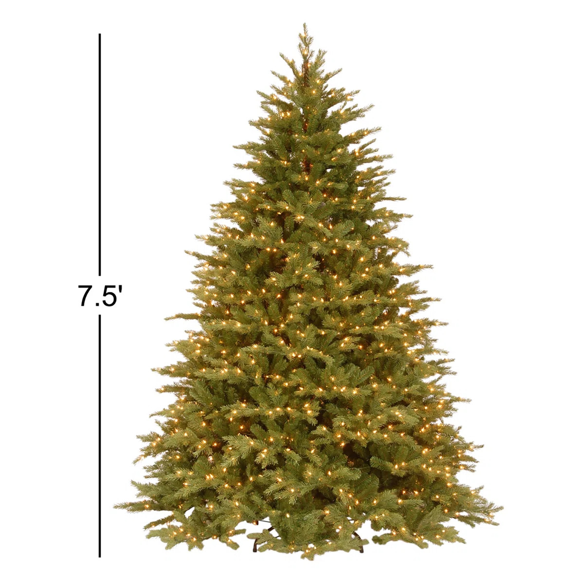7.5ft. Nordic Spruce Tree with Clear Lights | Wayfair North America