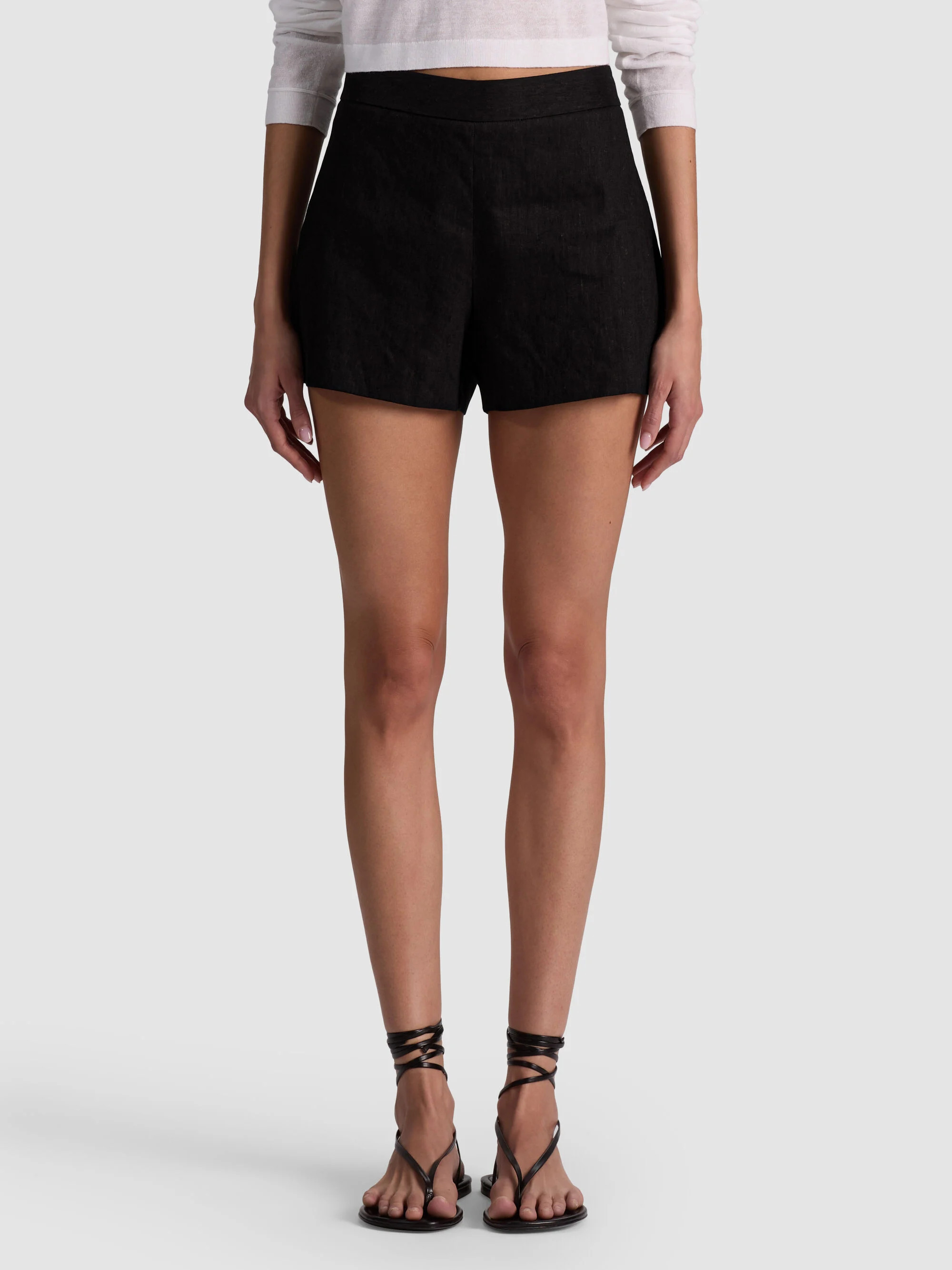 HERA LINEN SHORT | Alice + Olivia