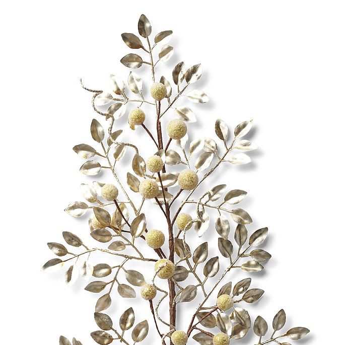 Metallic Citrus Berry Stem, Set of Six | Frontgate | Frontgate