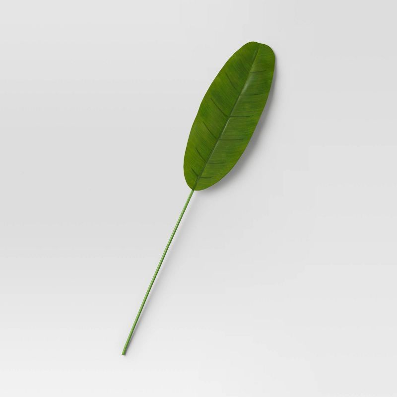 49" Artificial Banana Leaf Stem Green - Threshold™ | Target